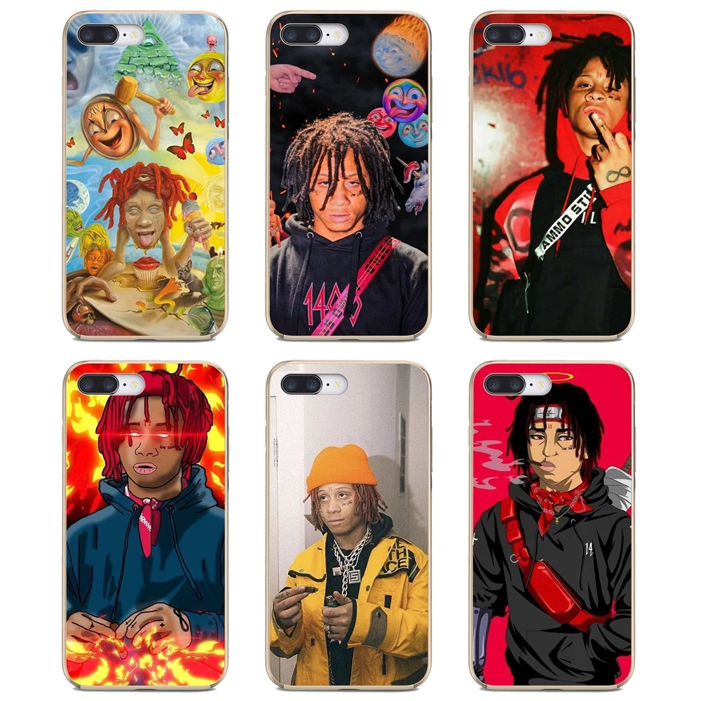 Силиконовый чехол для Huawei Mate 20 30 40 7 8 9 10 Lite Pro P Smart 2018 2019 Plus G7 G8 хип-хоп artist-Trippie-Redd |