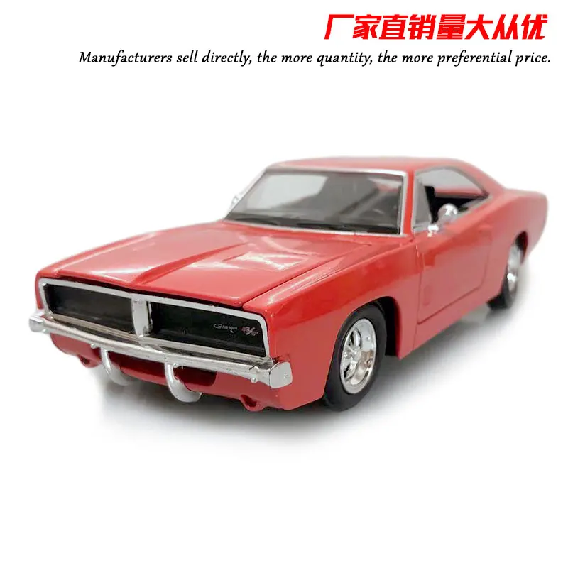 

1/24 Scale USA DODGE Charger 21cm Length Diecasat Metal Car Model Toy For Collection,Gift,Kids,Decoration