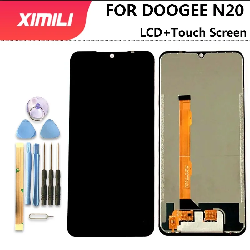 New100% Original Tested 6.3 inch for DOOGEE N20 LCD Display+Touch Screen Digitizer Assembly LCD+Touch Digitizer forDOOGEE N20PRO