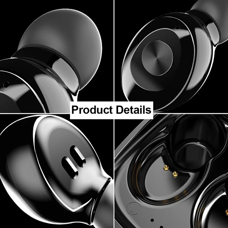 Wireless Bluetooth 5 0 Earphone XG12 TWS Stereo Headphones Sport Earphones Airbuds Gaming Headset With Mic for xiaomi samsung