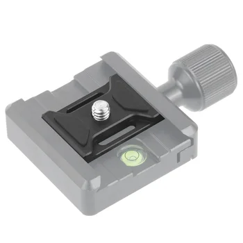 

Feichao Universal Mini Quick Release Plate with Camera Strap Holes 1/4 Mounting Screw for SLR Camera Rope Tripod Ball Head Clamp