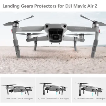

Drone Support Leg Heightening Landing Gears Protectors for DJI Mavic Air 2 Accessories