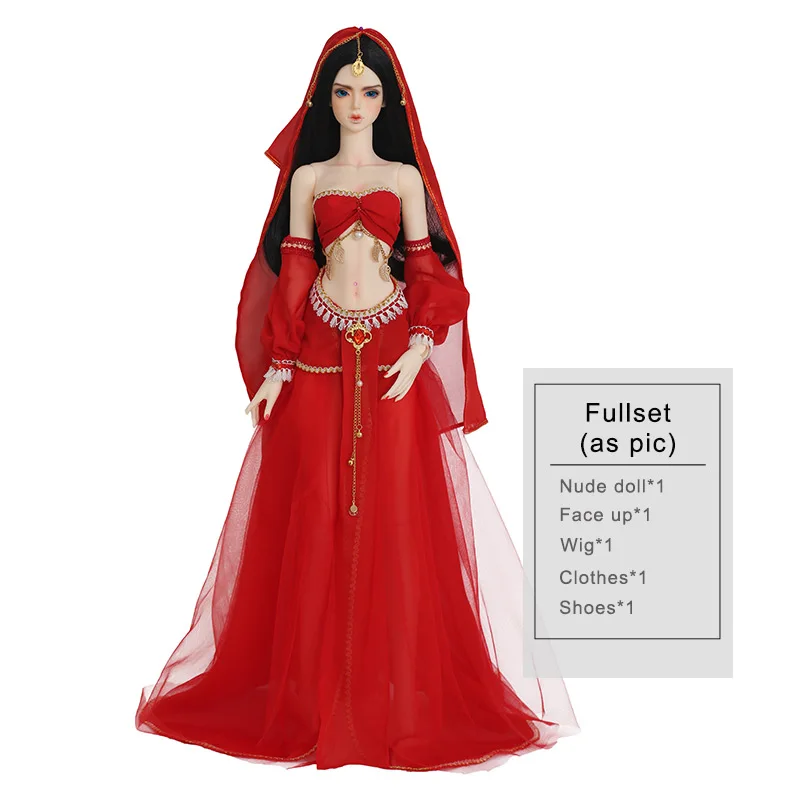 Saiph 1/3 BJD кукла модель тела Девушки Мальчики глаза высокое качество игрушки Свободные глаза OUENEIFS dollSoom - Цвет: Full set as Pic