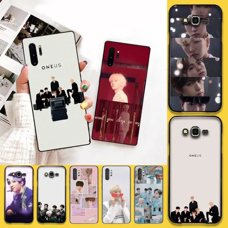 Корейский KPOP ONEUS мягкий чехол для телефона Samsung Note 7 8 9 10 Lite Plus Galaxy J7 J8 J6 2018