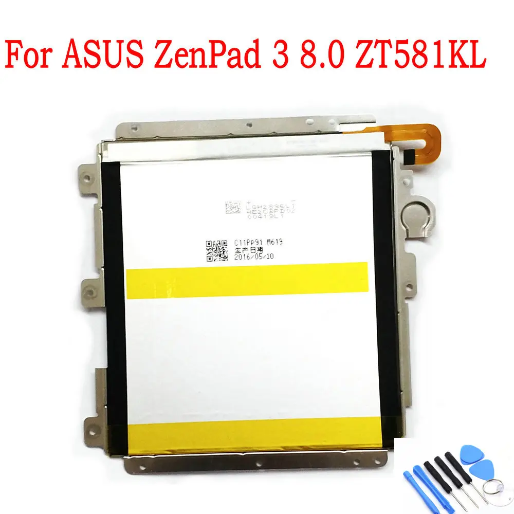 Высокое качество 4680mAh C11P1514 Аккумулятор для ASUS ZenPad 3 8,0 ZT581KL батарея