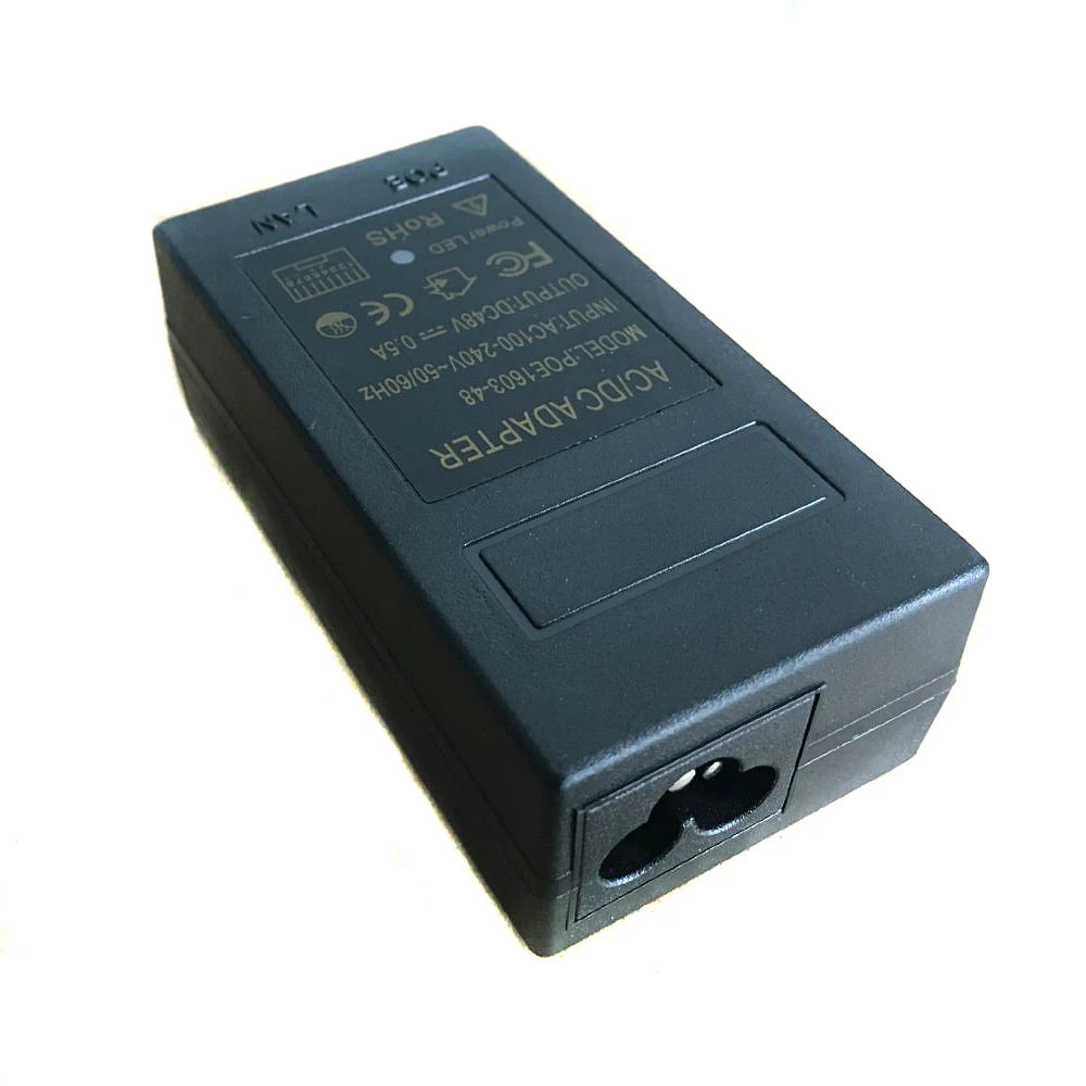 POE адаптер YiiSPO для системы видеонаблюдения 24 В 1 А 15 4 Вт|plug ethernet|plug euplug power |