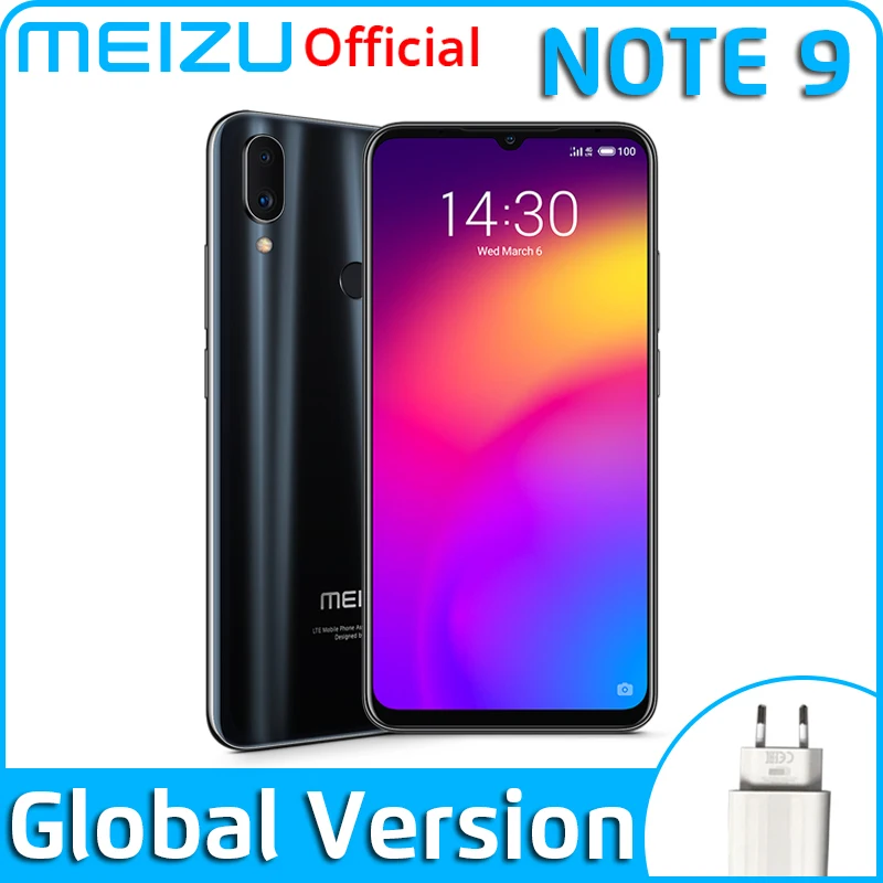 Глобальная версия Meizu Note 9 4GB 64GB Смартфон Snapdragon 675 Octa Core Note9 6 2 'ཬMP двойной Камера
