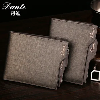 

dante Wallet 100% Cow Genuine Leather Men Wallets Short Male Purse Card Holder Wallet Men Fashion High Quality GIft for Men