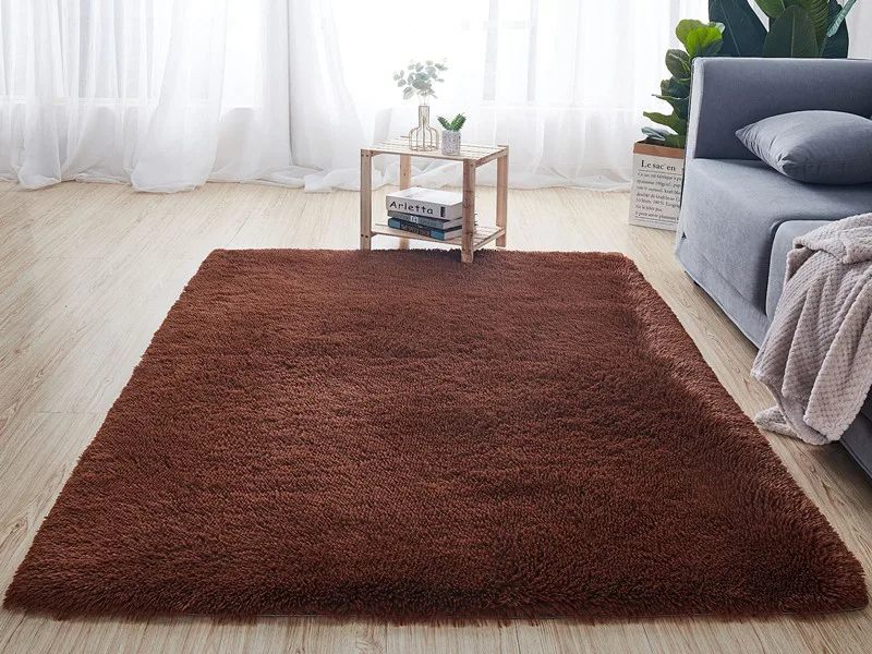 40x60/50x80cm Soft Bath Mats Bedroom Bathroom Carpet Plush Mat Slip-Resistant Pad Oval Doormat Water Absorption Floor Mats