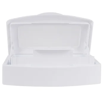 

Transparent Lid Sterilizer Box Nail Art Tool Sterilizing Tray Box Salon Manicure Cleaning Tool for Daily Use