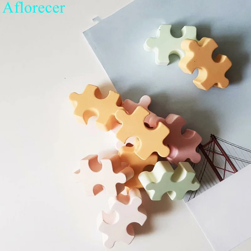 Silicone Soap Molds For Aroma Plaster Gypsum DIY Ice Cube Tray Chocolate Cake Decorating