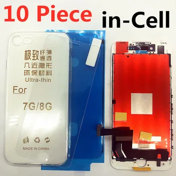 

10 Piece inCell Touch Support True tone Display Screen Replacement Digitizer Assembly for iPhone 6 6S 7 8 Plus AAA+ LCD,1 Lot