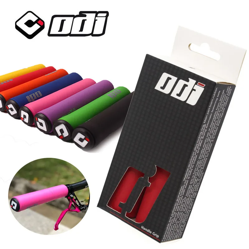 

1 Pair ODI HandleBar Grips Silicone Mountain Bike Handle Bar Grips Soft for Balance Bicycle Grips Bar End Bicicleta