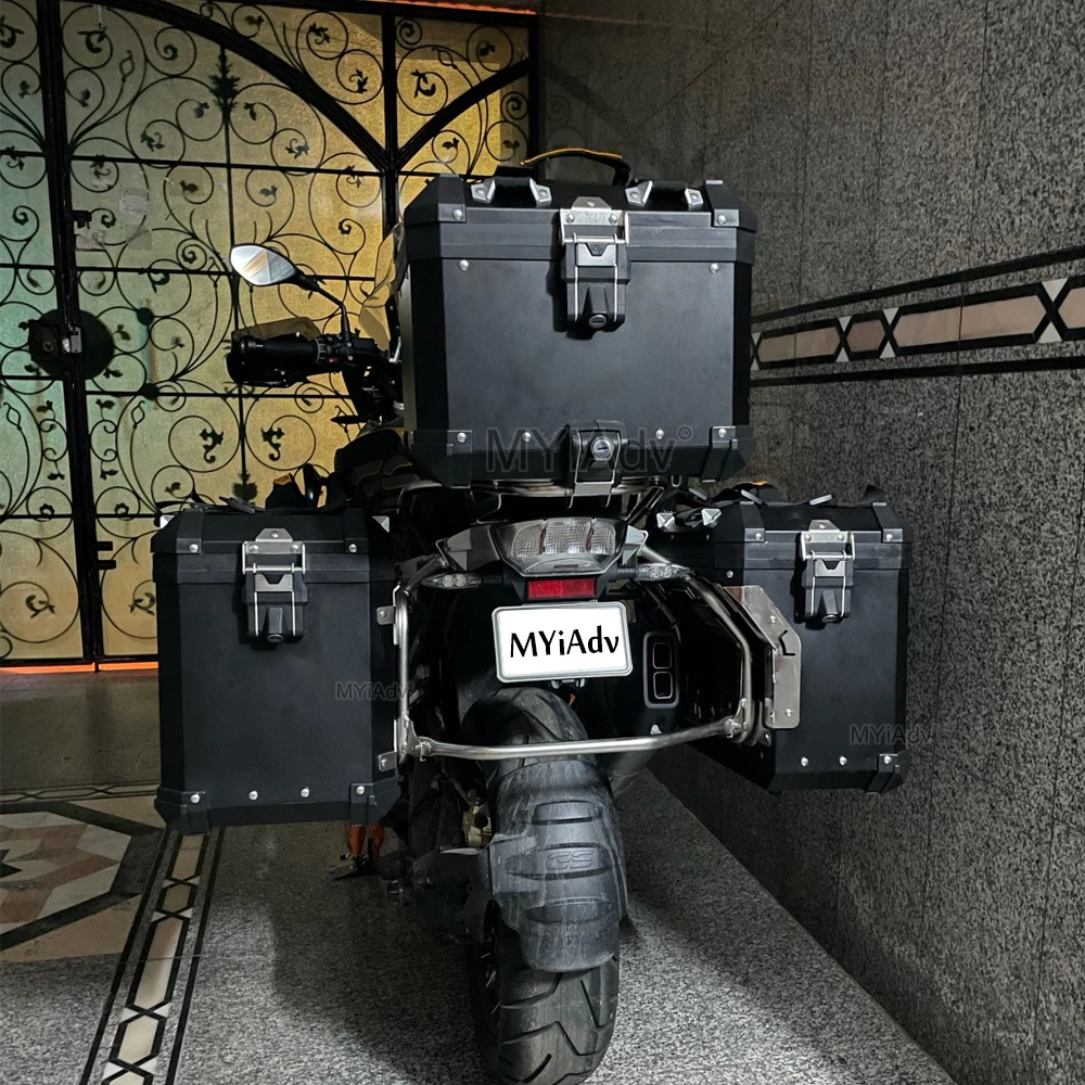 Motorcycle Tail Case Trunk Saddlebag Top Box Luggage Boxes