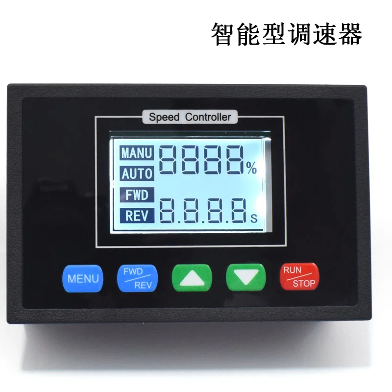 

Fully Automatic DC Motor Speed Regulator Manual and Automatic Dual Mode Timing Forward and Reverse Tachometer 12V24V36V
