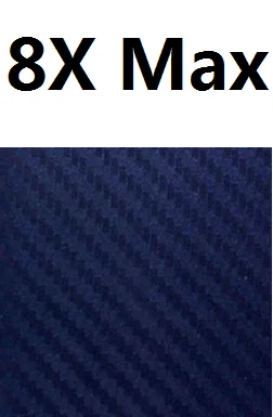 Телефон Стикеры для huawei Honor 8X Max 9X градиент Цвет пленка из углеродного волокна для huawei Honor 9X Pro 8X Стикеры аксессуары EEMIA - Цвет: 8X Max- purple