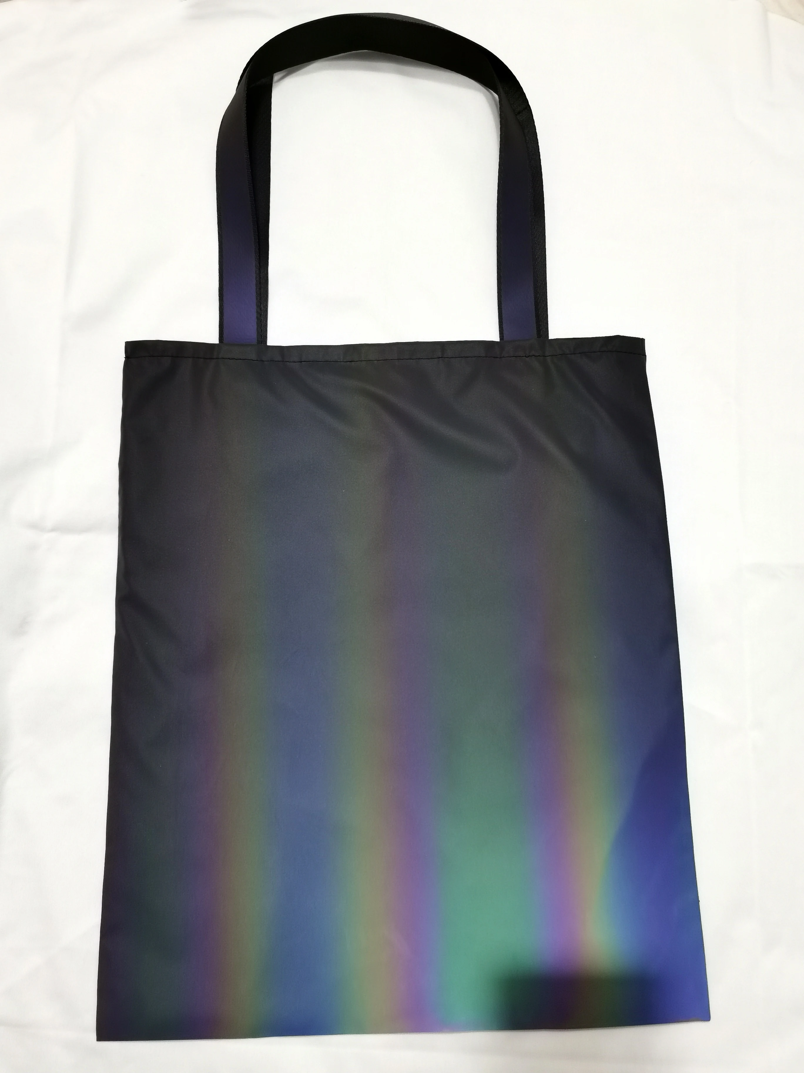 Arco-íris reflexivo bolsa nova moda esportes lazer