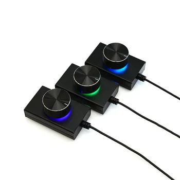 

Taidacent Computer USB Volume Control Knob Volume Regulator Controller Audio Line Controller Lossless Speaker Sound Knob Switch