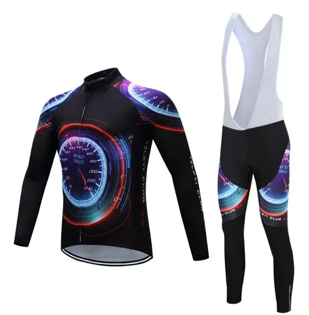 Jersey and Pants Зима Велоспорт Джерси мужская теплая флисовая одежда для дорожного велосипеда мужской спортивный костюм велоодежда MTB трикостюм платье по фигуре комплект - Цвет: Jersey and Pants