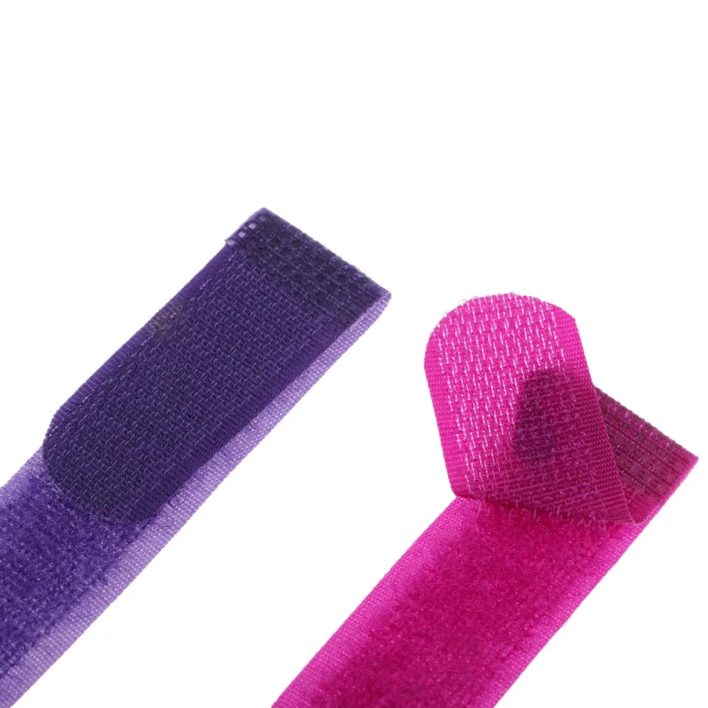 10pcs Fishing Accessories Reusable Fishing Rod Tie Holder Strap Suspenders Hook Loop Cord Belt Fishing Accessories