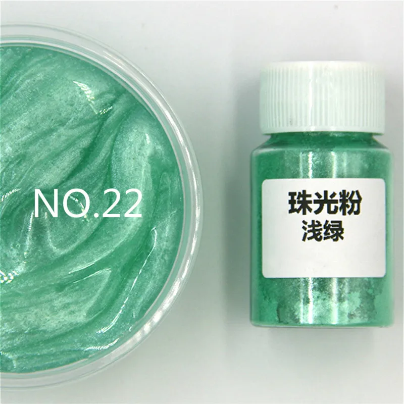 Diy Handmade Pearlescent Mica Powder Epoxy Resin Dye Pearl Pigment Resin Glue Pigments Material Crystal Mold