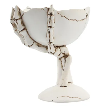 

1PC Candy Tray Halloween Ghost Claw Resin Fruit Plate Snack Bowl for Home