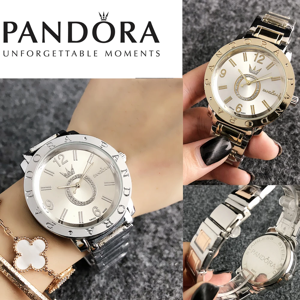 

pandoras watch Women Watches pandoras bracelet charms silver 925 original Luxury Ladies Watch For Women reloj mujer saat relogio