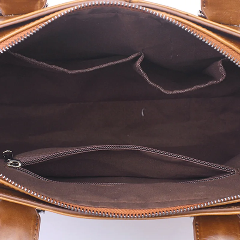 Мужской деловой офисный портфель, сумка для ноутбука, мужская сумка из искусственной кожи, большая мужская сумка на плечо, черная винтажная сумка