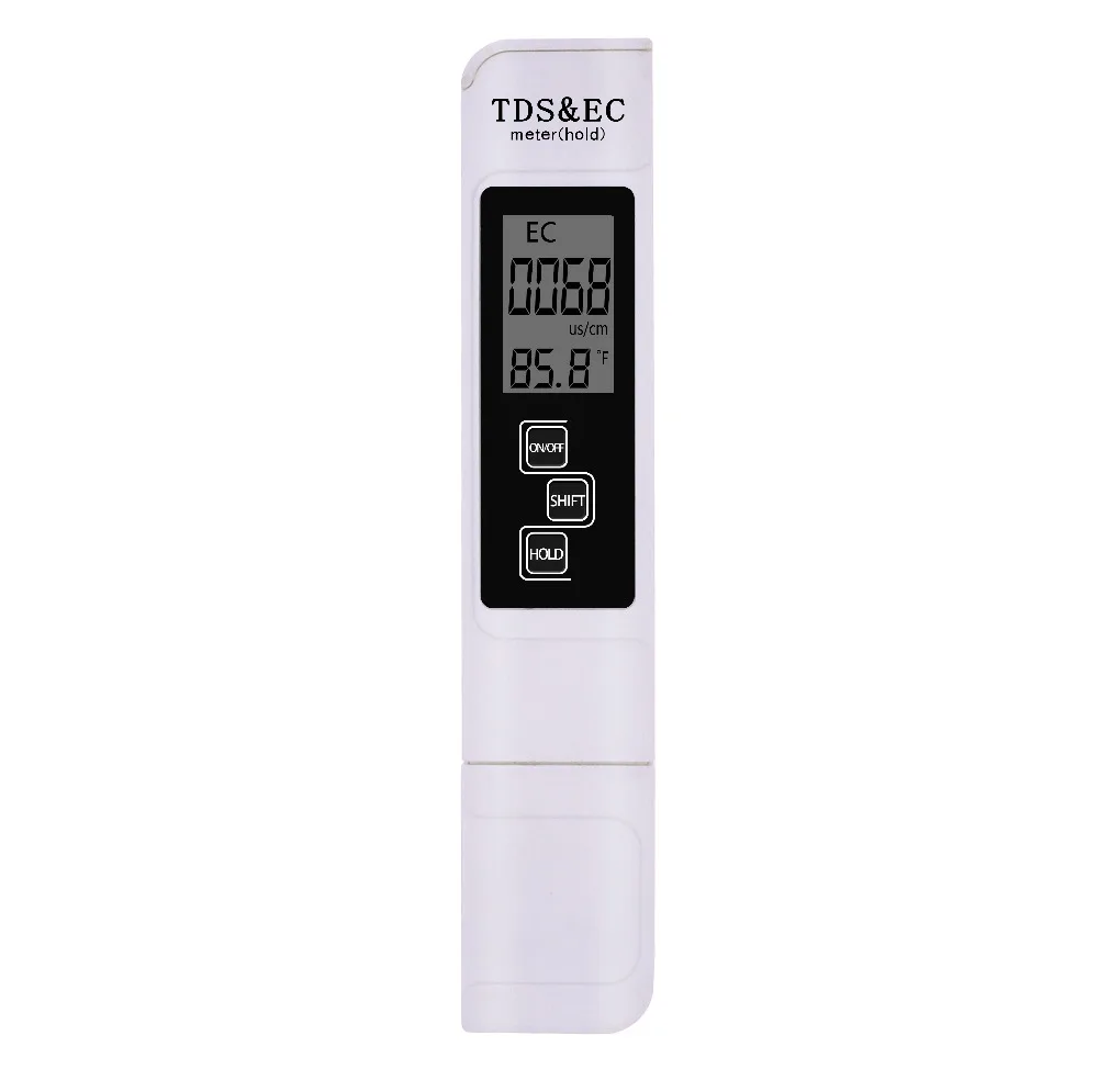 TDS EC измеритель температуры Ручка 3 в 1 Функция проводимости измерения качества воды TDS& EC Тестер 0-9000ppm скидка 47