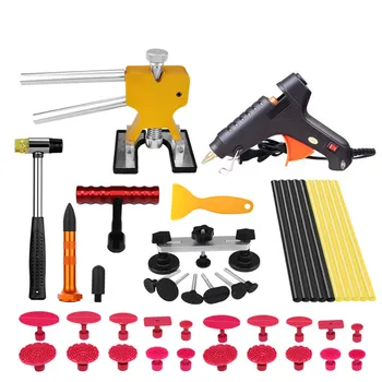 

PAINTLESS DENT REPAIR TOOLS KIT- DENT REMOVER TOOLS DENT LIFTER + POPS A DENT BRIDGE DENT PULLER KIT + TAP DOWN TOOLS