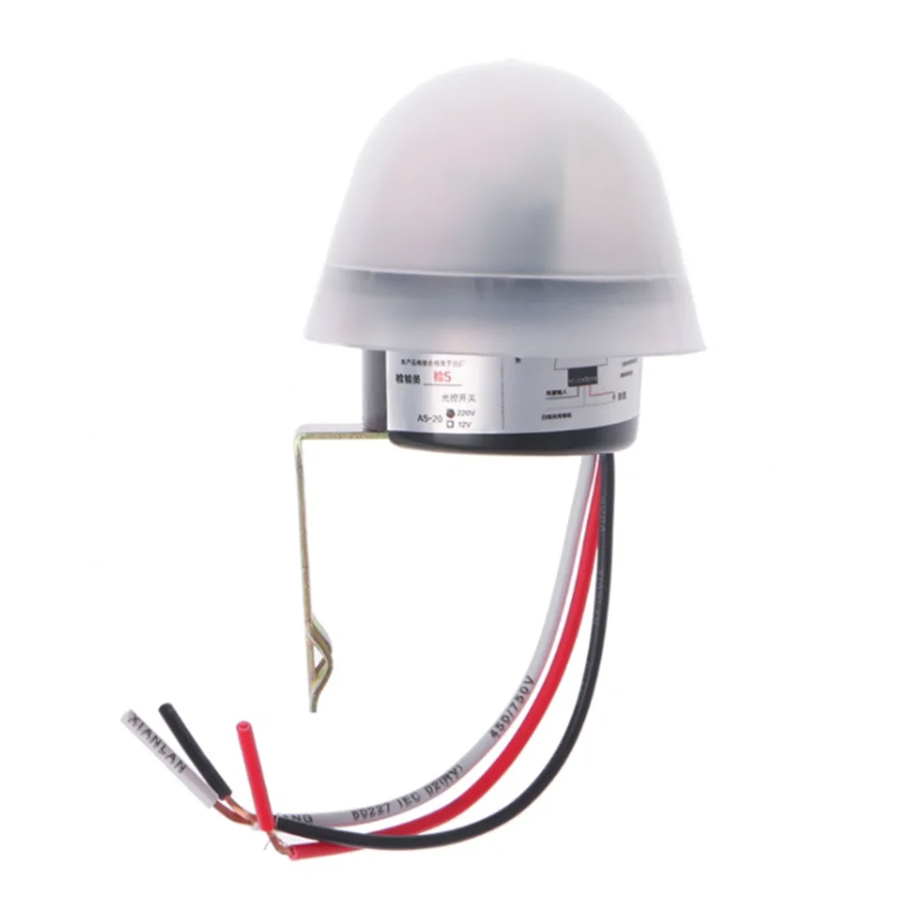 AS-20 DC 12V AC 110V 220V 10A Водонепроницаемый сенсорной автоматической переключатель