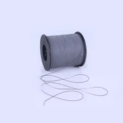 Fil de soie réfléchissant Double face brillant, 0.5mm x 4000 mètres, ligne pour vêtements, bricolage, couture sur tissu 