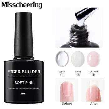 

8ML 3 Colors Nail Extension Gel Quick Building gel Polish For Nails Extension DIY Stick Diamond Jewelry UV Gel Manicure Tool