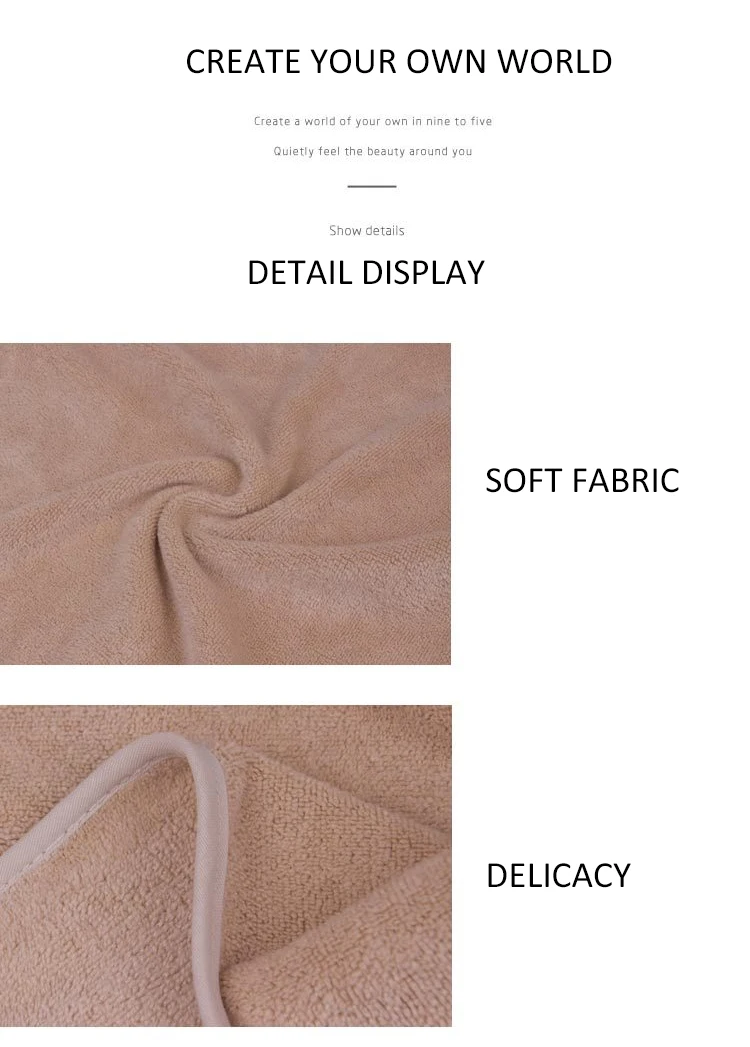 Water Absorbent Towel Swim Washcloth Bath Towel Cotton Drying Beach Towel Solid Eco-friendly Soft and Comfort face towel