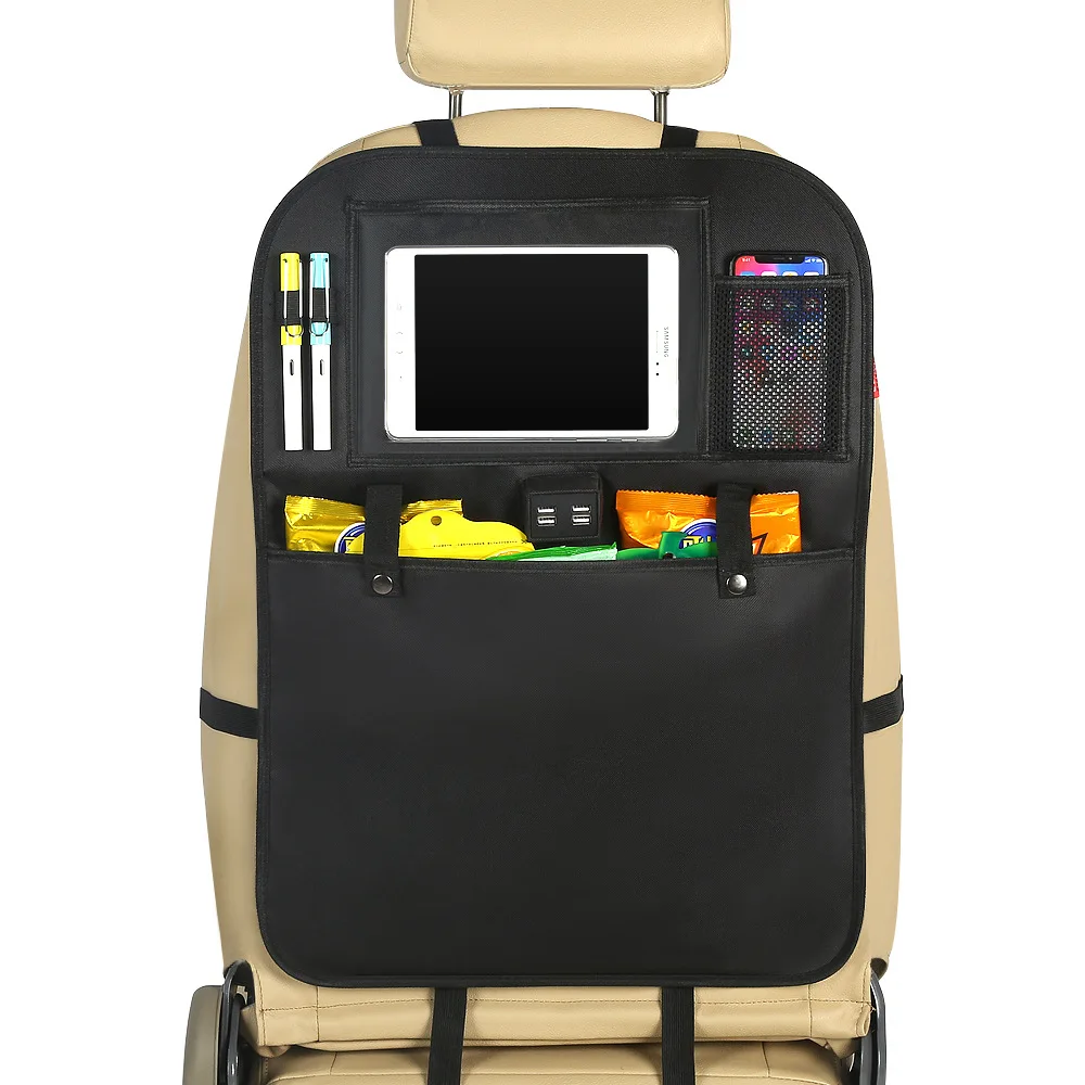 EBay Amazon 4USB Зарядка для автомобильного кресла подвесная сумка для хранения автокресло Органайзер FT01