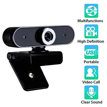 

Webcam 12MP Built-in Microphone USB Plug And Play Live Course Conference Camera