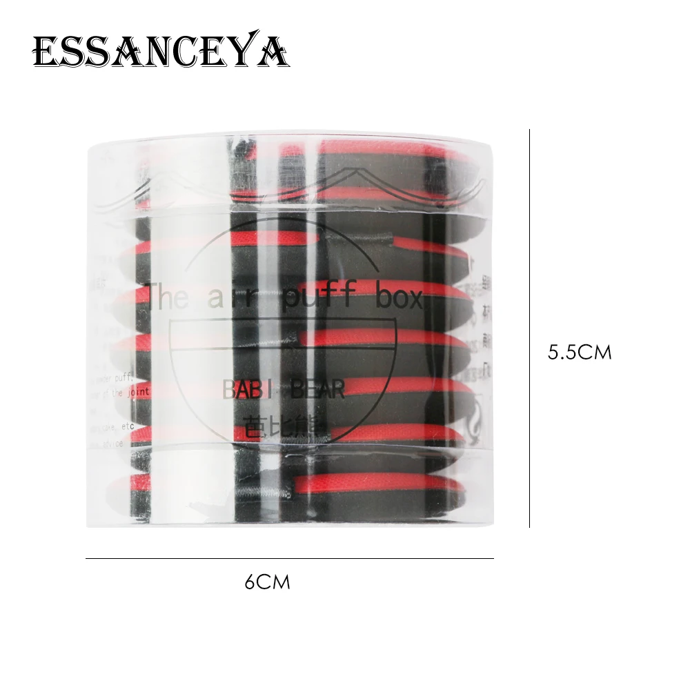 ESSANCEYA 2/3/8 Pcs макияж затяжек спонж для красоты Инструменты Наборы Cosemetic буфами на рукавах база для макияжа, рассыпчатая пудра воздушные подушки спонж для нанесения макияжа