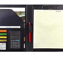 Размер букв для бумаг, конференц-конференции клип с калькулятор, блокнот с кольцами А4 полиуретановая папка для файлов