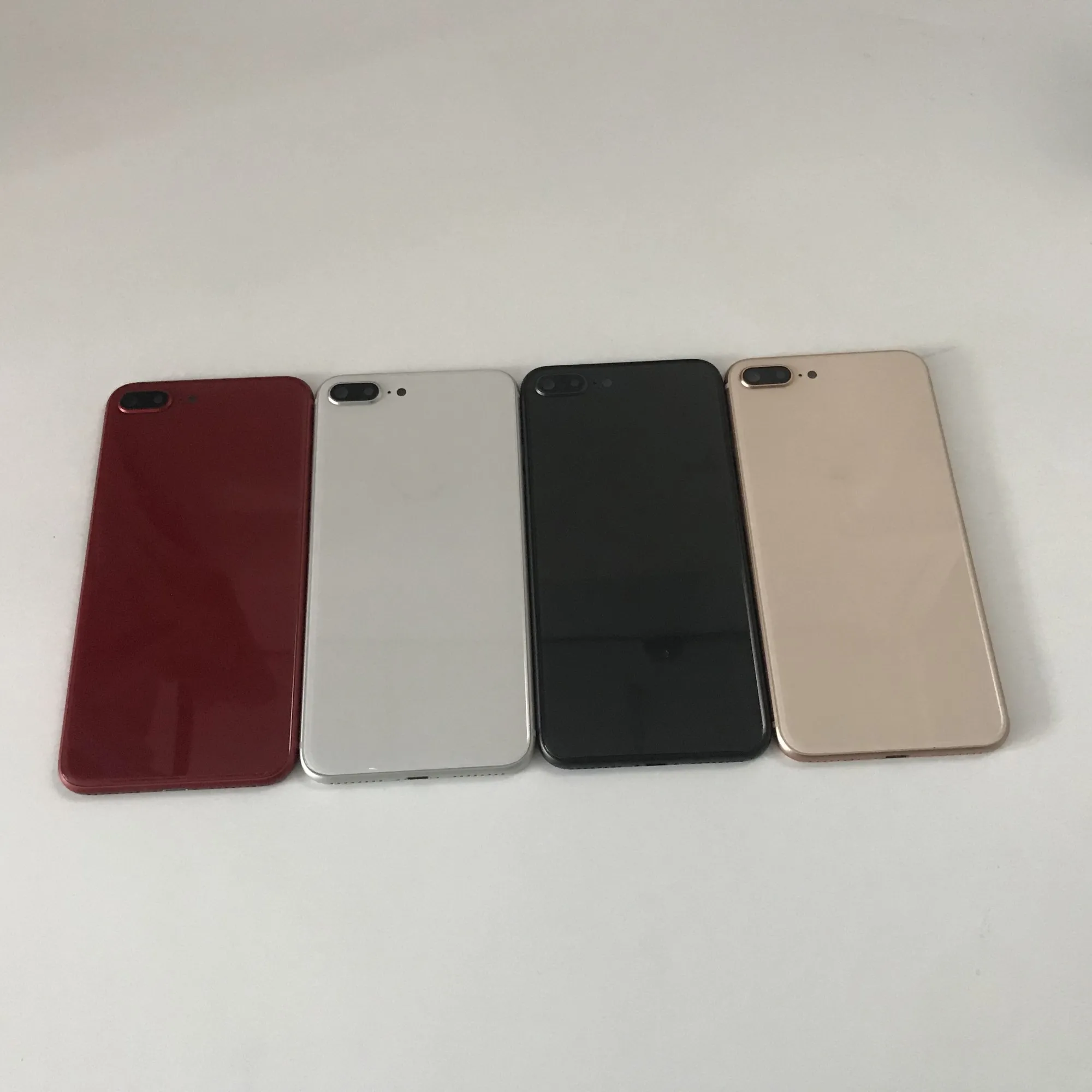 

OEM New Grade A+++ No Any Scratched Battery Housing Door Case + SIM Card Tray + Side Button Full Set For iPhone 8G 8 Plus