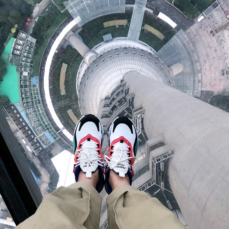 Оригинальные подлинные мужские кроссовки для бега Nike Air Max 270 React, трендовая спортивная обувь для улицы, новинка, кроссовки для тренировок, AO4971-002