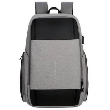 

Business USB Charging Bag Men 17 inch Laptop Backpack Capacity Mochila Antitheft Casual Travel Backpack Bag OMT-027