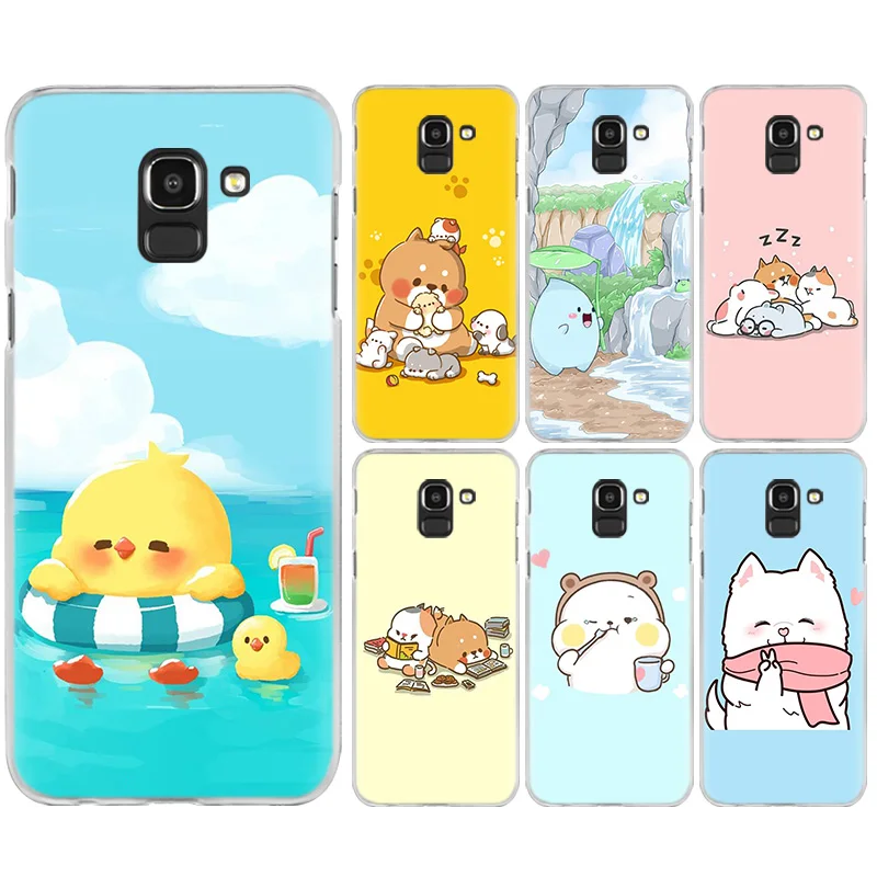 

TonTon friends Case Cover for Samsung Galaxy S10 S10e 5G S9 S8 S7 Edge M40 M30 M20 M10 J8 J6 J4 Plus 2018