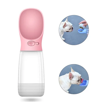 

Dog Water Bottle Pet Water Bottle for Walking Dog Travel Water Bottle with Food Container Combo Pet Water bottle for Cats