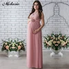 Melario Maternity Dress 2022 Pregnancy Clothes Pregnant Women Lady Elegant Vestidos Lace Party Formal Evening Dress ► Photo 2/6