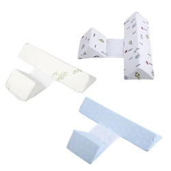 Newborn Baby Side Sleeping Pillow Infant Positioning Pillow Memory Foam For 0-6 Months Bedding Positioner Nursing  Cushion