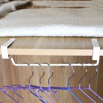 

1pc Iron Tissue Paper Hanger Rolls Kitchen Cupboard Shelve Storage Organizer