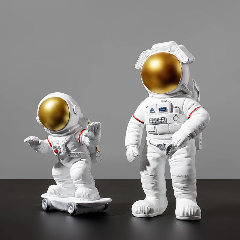 Astronaut Sculpture Decoration Creative Resin Desktop Decoration Crafts Just6F