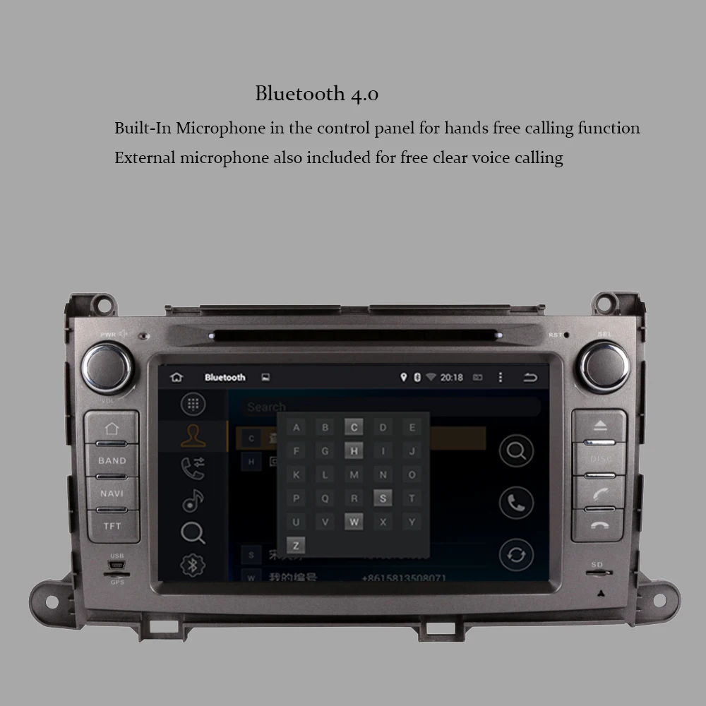 Android 9,0 Автомобильный gps навигатор Мультимедиа Bluetooth для OYOTA Sienna/XL30 2013- автомобильный Радио плеер DVD мультимедиа головное устройство