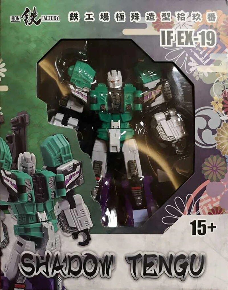 

Transformation Iron Factory Iron Factorey IF EX19 Six-faced Beast PVC Figure Model Kid Toys Figurals