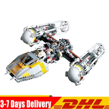 

2020 IN Stock Star Toy War Y-wing Attack Starfighter UCS Model Building Kits Blocks Bricks Toys Compatible 10134 05040